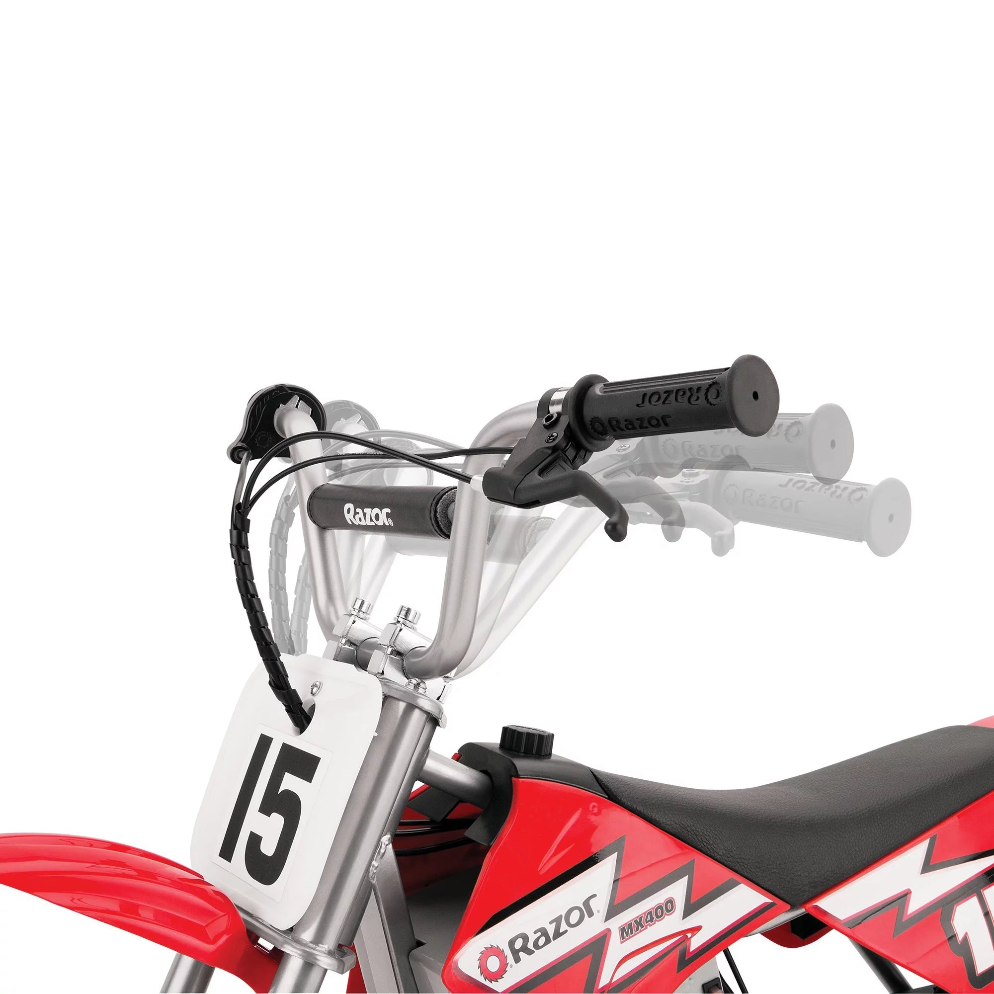 24V Electric Toy Motocross Motorcycle Dirt Bike, Red H83145