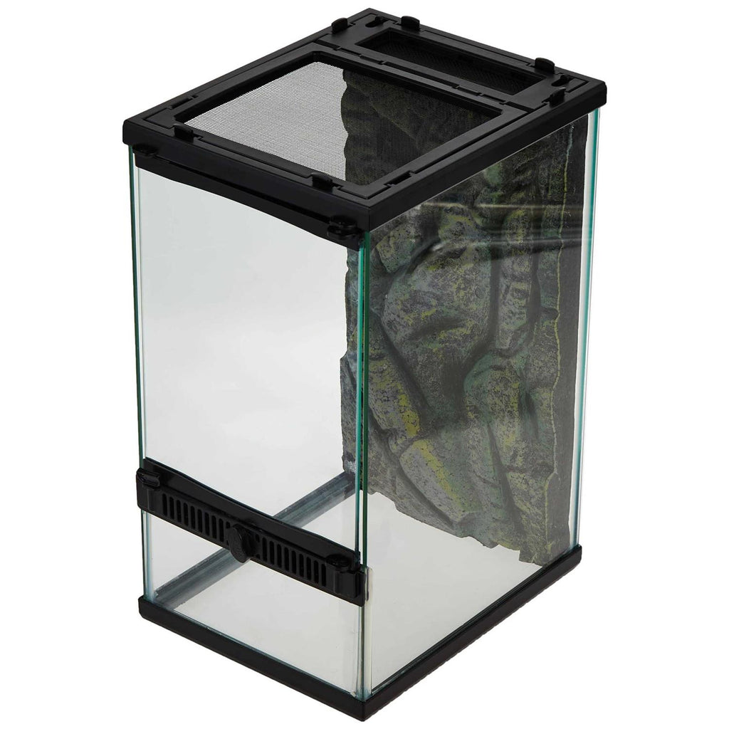 Front Opening Terrarium with Realistic Rock Foam Background V41761