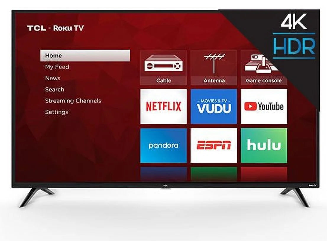 TCL 55" Class 4K UHD LED Roku Smart TV HDR 4 Series 55S425