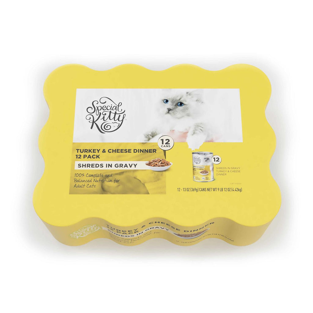 Turkey Cheese Wet Cat Food Multi-Pack M548039