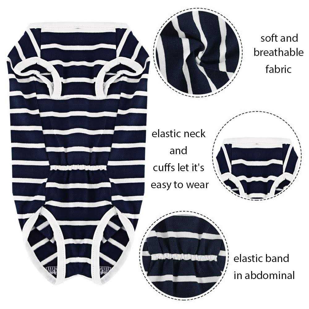 Dog Diapers Sanitary Panties Recovery Suit for Male and Female Dogs J91211