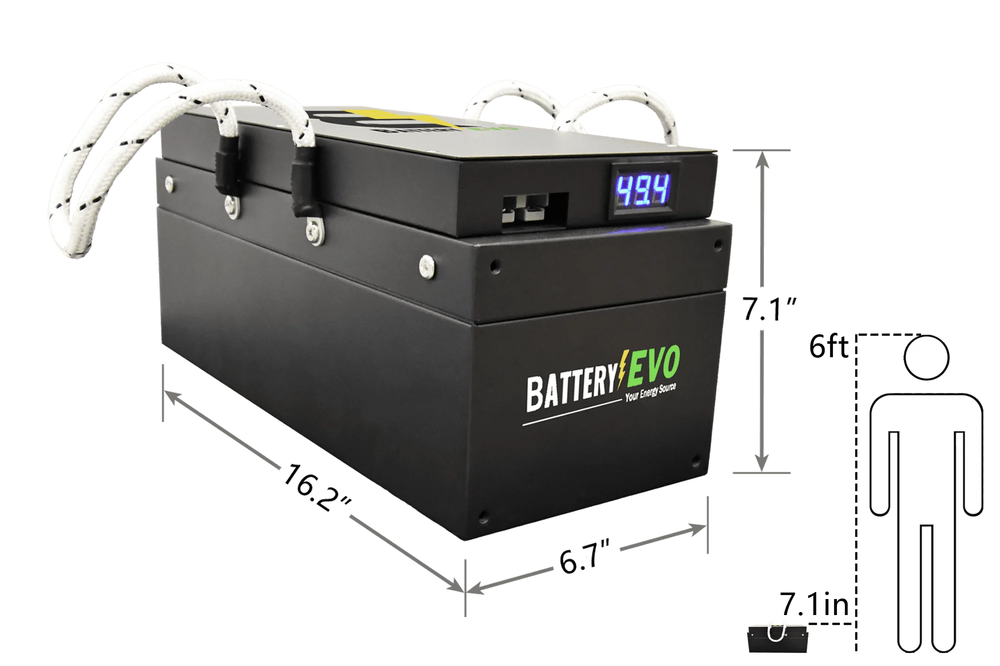 48V 47Ah Golf Cart Battery Replacement L524349