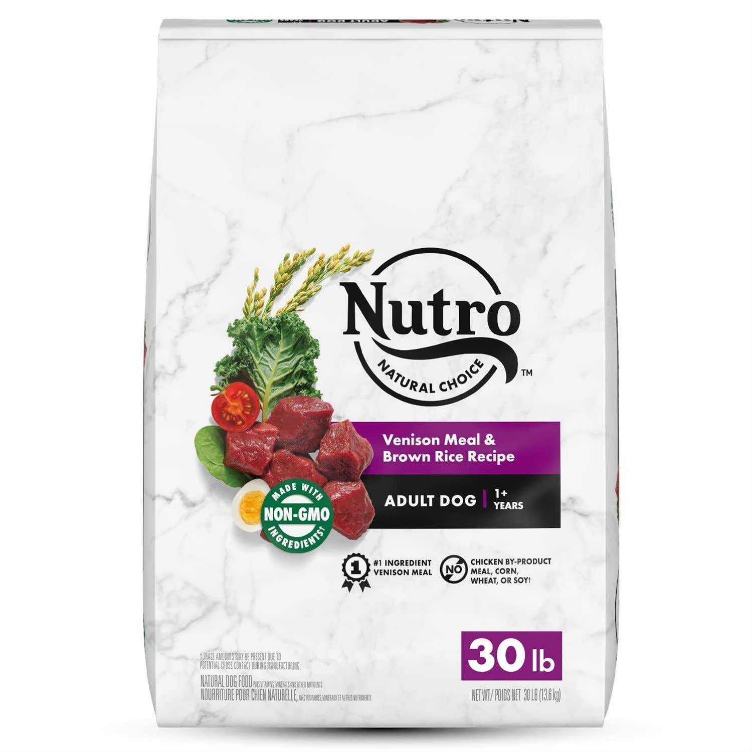 Nutro Natural Choice Adult Venison Meal &amp; Brown Rice Recipe Dry Dog Food - Pet Supplies online store