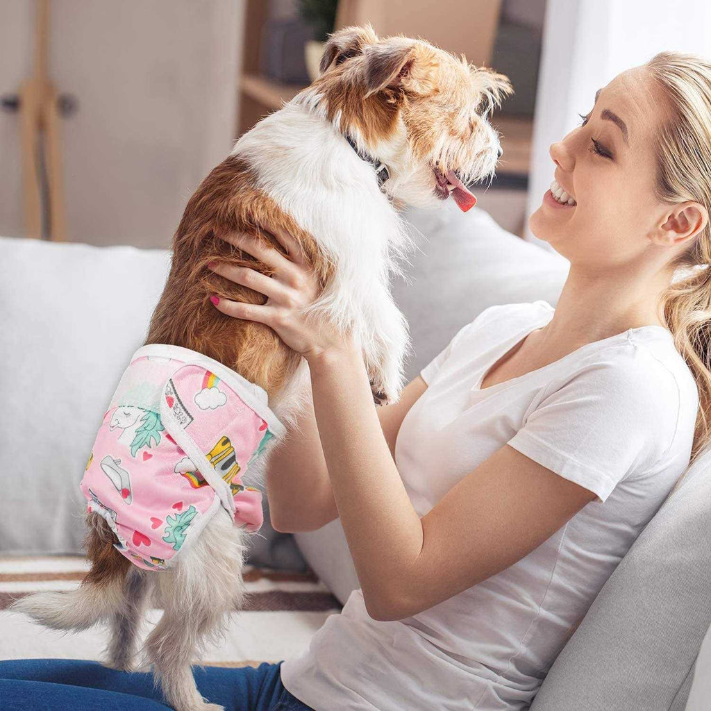 Reusable Female Dog Diapers for Heat, Soft Washable J75150