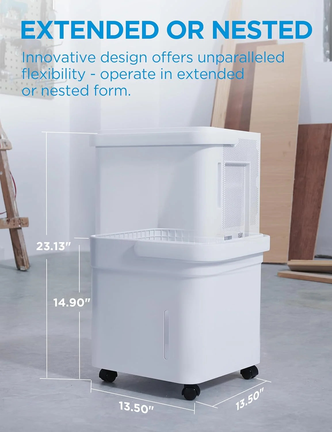Smart WiFi Dehumidifier, 20-Pint, 2,000 sq. ft. Coverage A617904