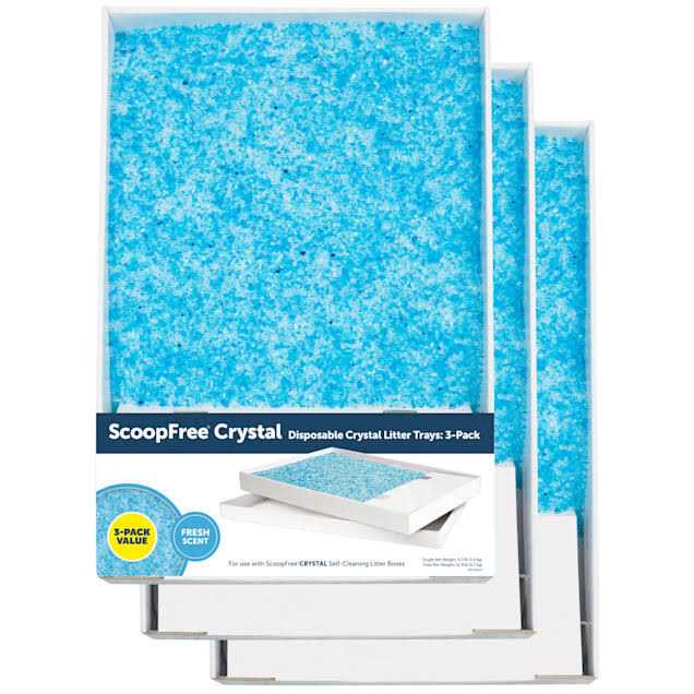 Blue Crystal Cat Litter Tray Refills C653399