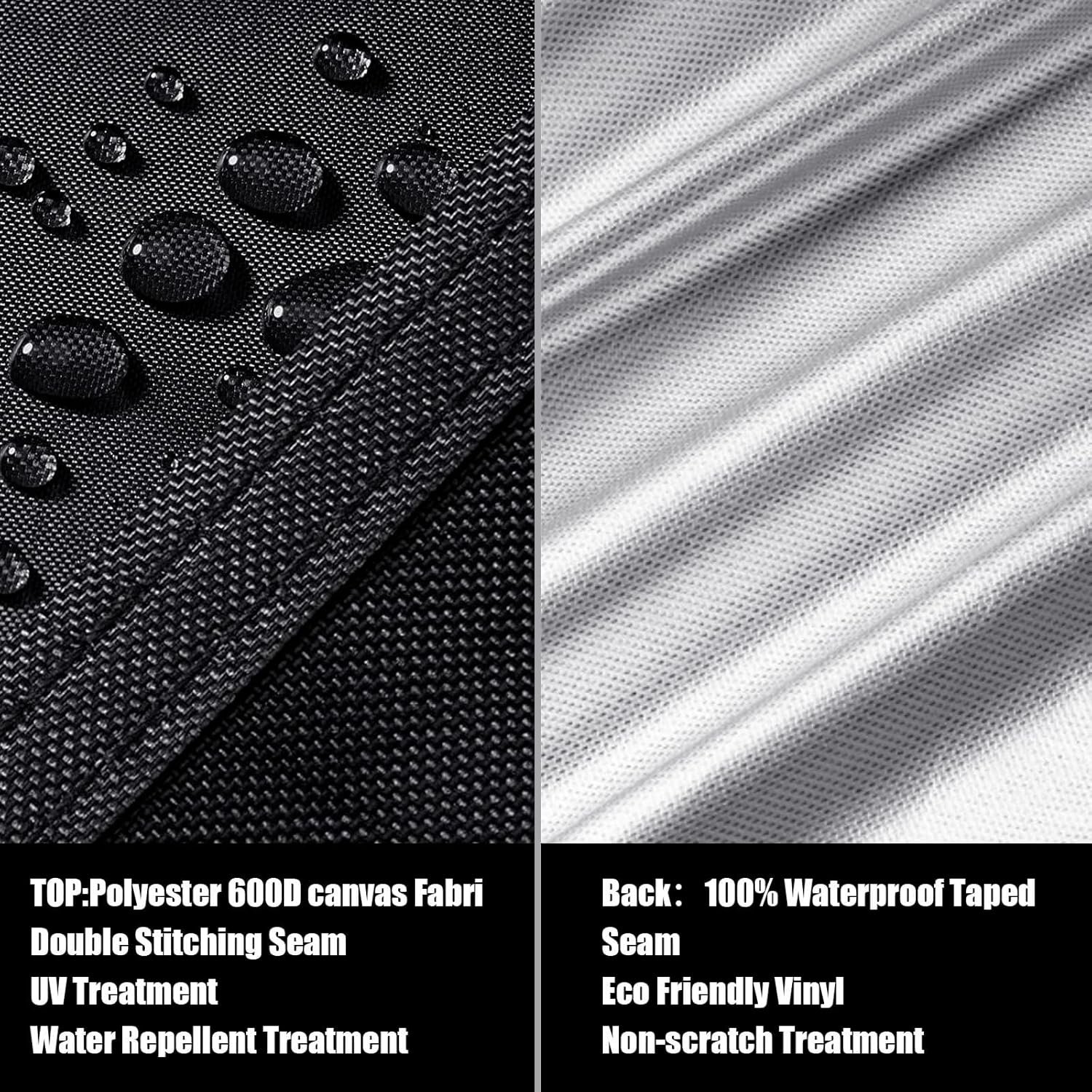 Outdoor Sofa Cover Waterproof Heavy Duty 600D for Sectional Set W925