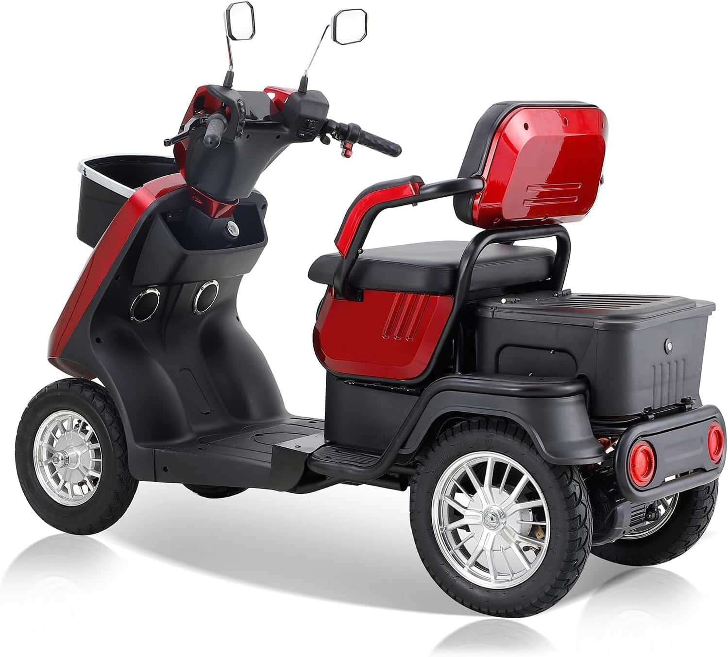 4 Wheel Mobility Scooter for Seniors, 500lbs Capacity, 36-Mile Range R592775