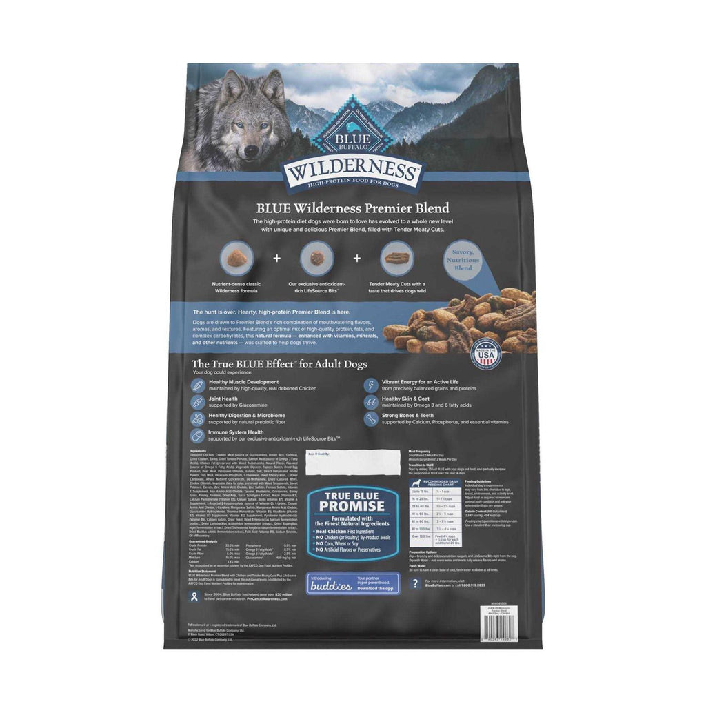 Adult Dog Food Chicken Dry Blend E1476