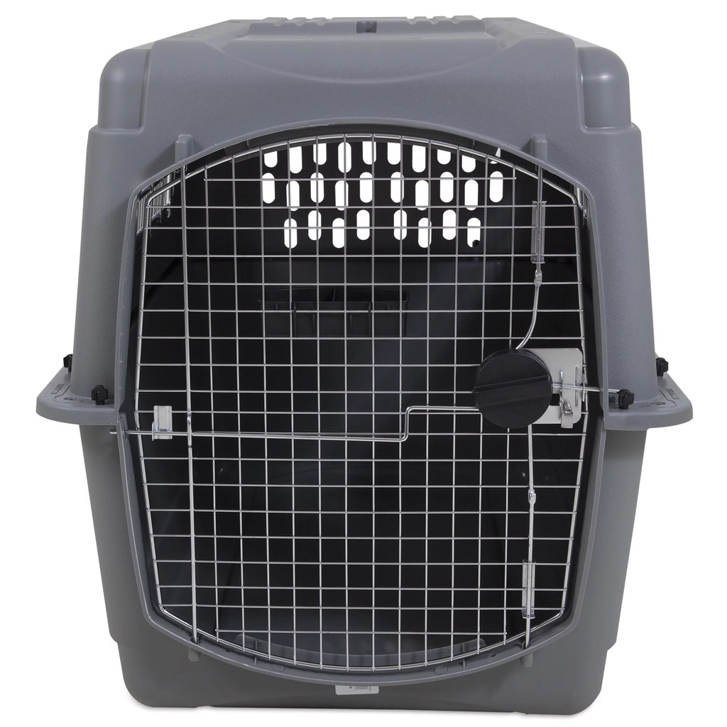Dog Crate Travel Carrier for Large Dogs, Gray R278669