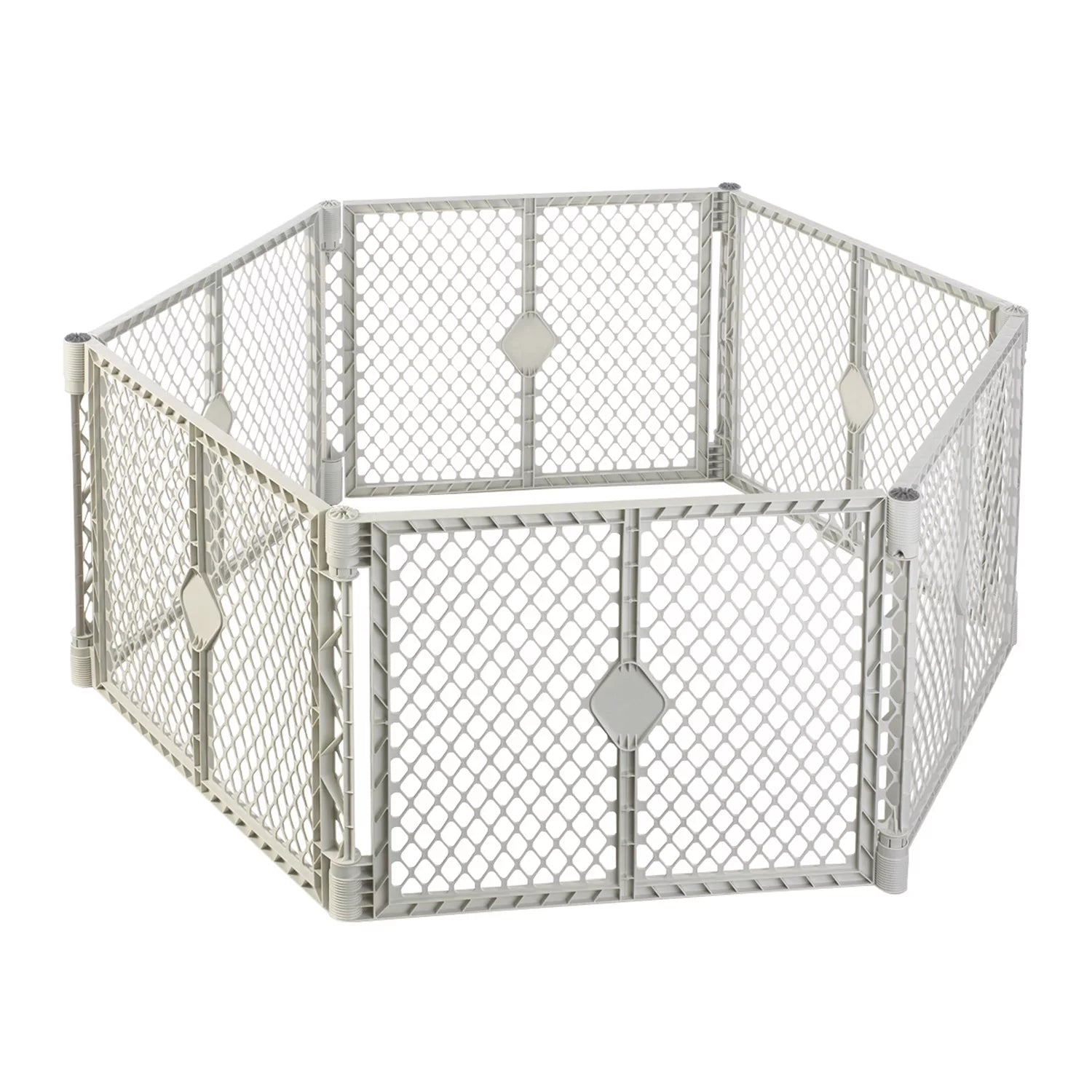 Baby Play Yard, Gray Plastic U587
