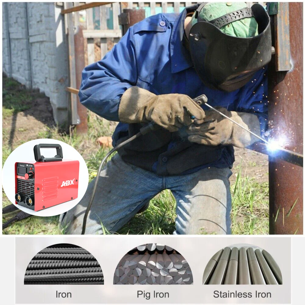110V 300A IGBT ARC Welding Machine Inverter DC MMA Stick Welder R3834