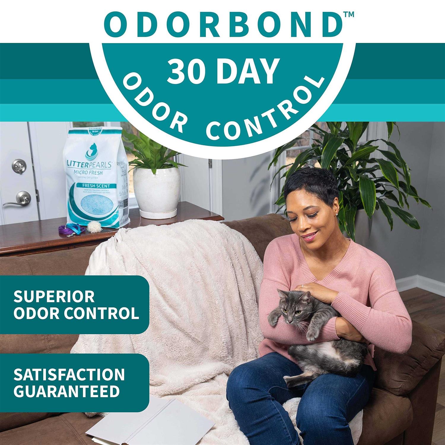 Crystal Cat Litter with Odor Control M610