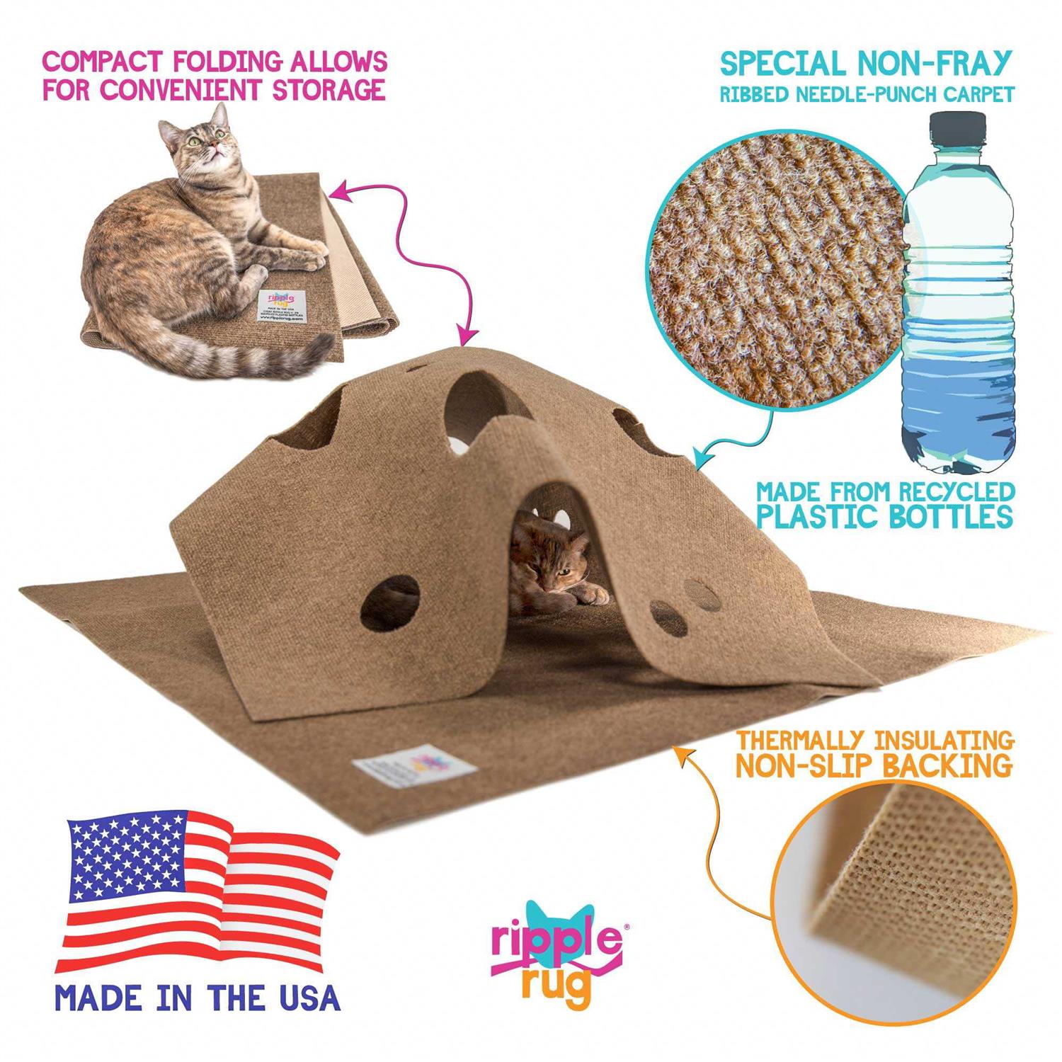 Ripple Rug Cat Activity Play Mat R925307