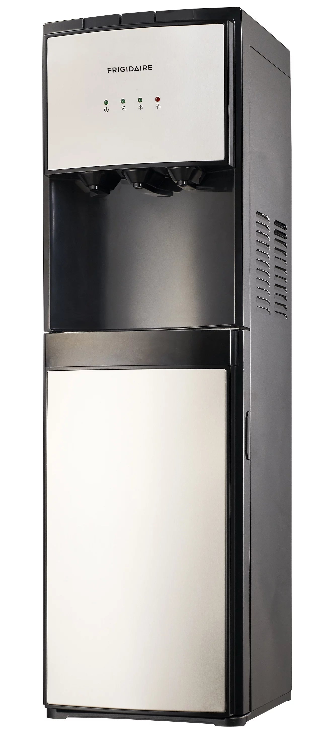 5 Gallon Bottom Loading Hot and Cold Water Dispenser, Stainless Steel U7163