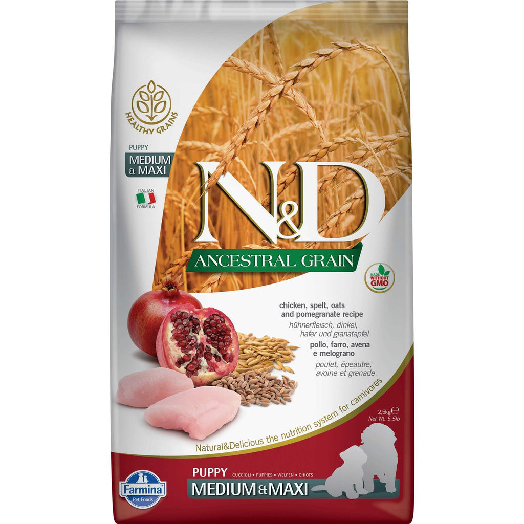 Farmina N&amp;D Ancestral Grain Chicken &amp; Pomegranate Dry Dog Food - Pet Supplies online store