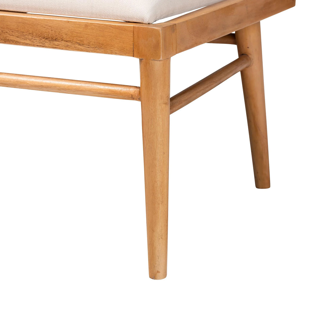 Boho Dining Nook Banquette Set, 2-Piece, Brown N4202