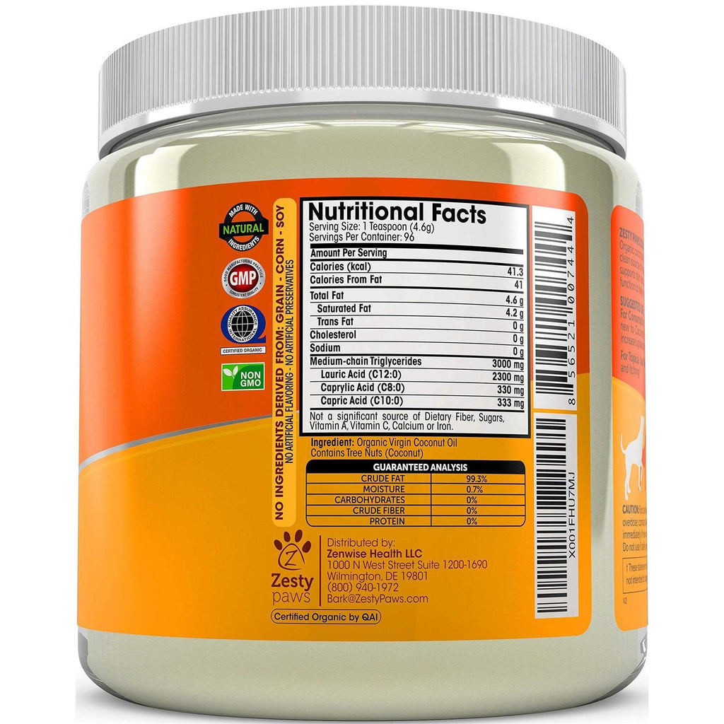 Organic Coconut Oil for Dogs X63218