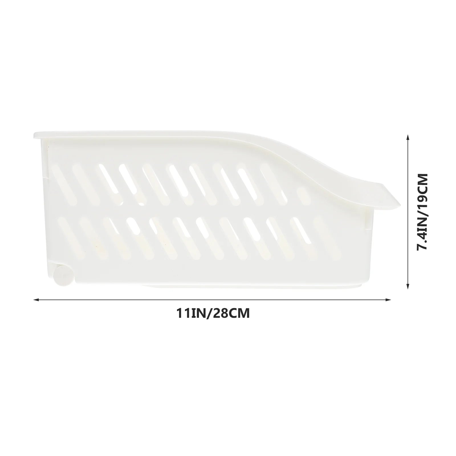 White Storage Basket Toy Bins Z421