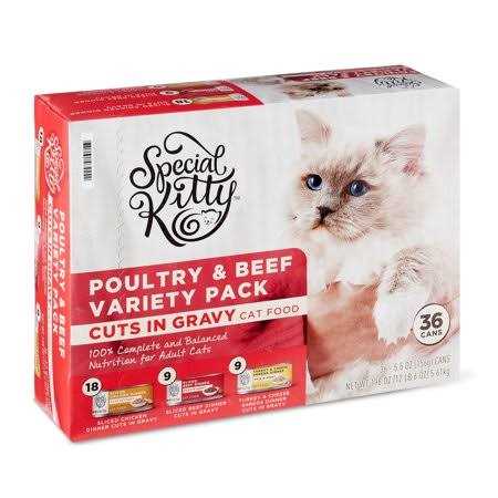 Sliced Wet Cat Food Variety Pack for Adult Cats W4673