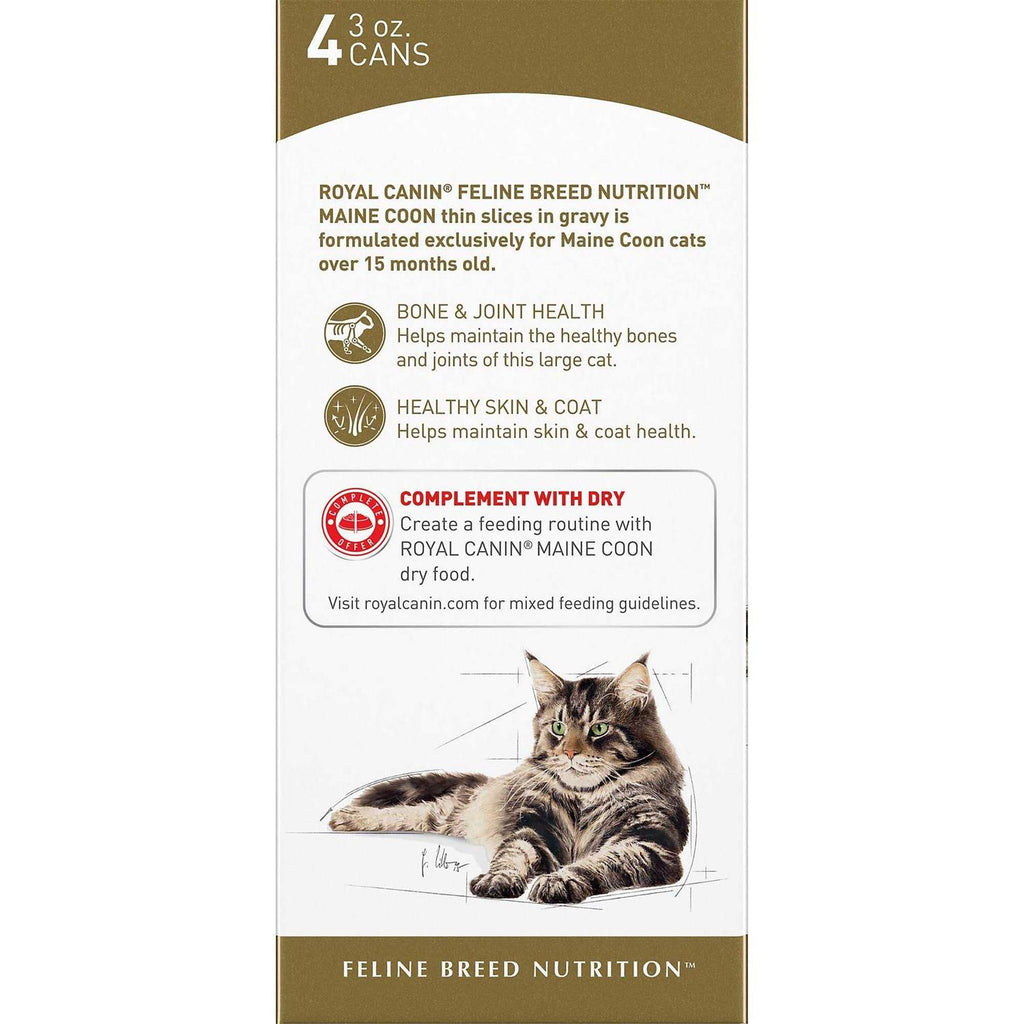 Maine Coon Thin Slices in Gravy Canned Cat Food T629