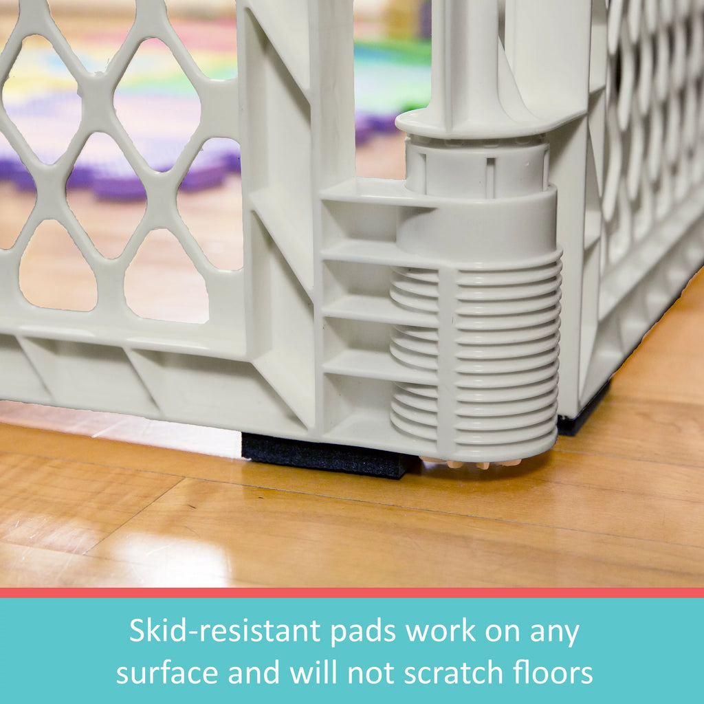 Baby Play Yard, Gray Plastic U587