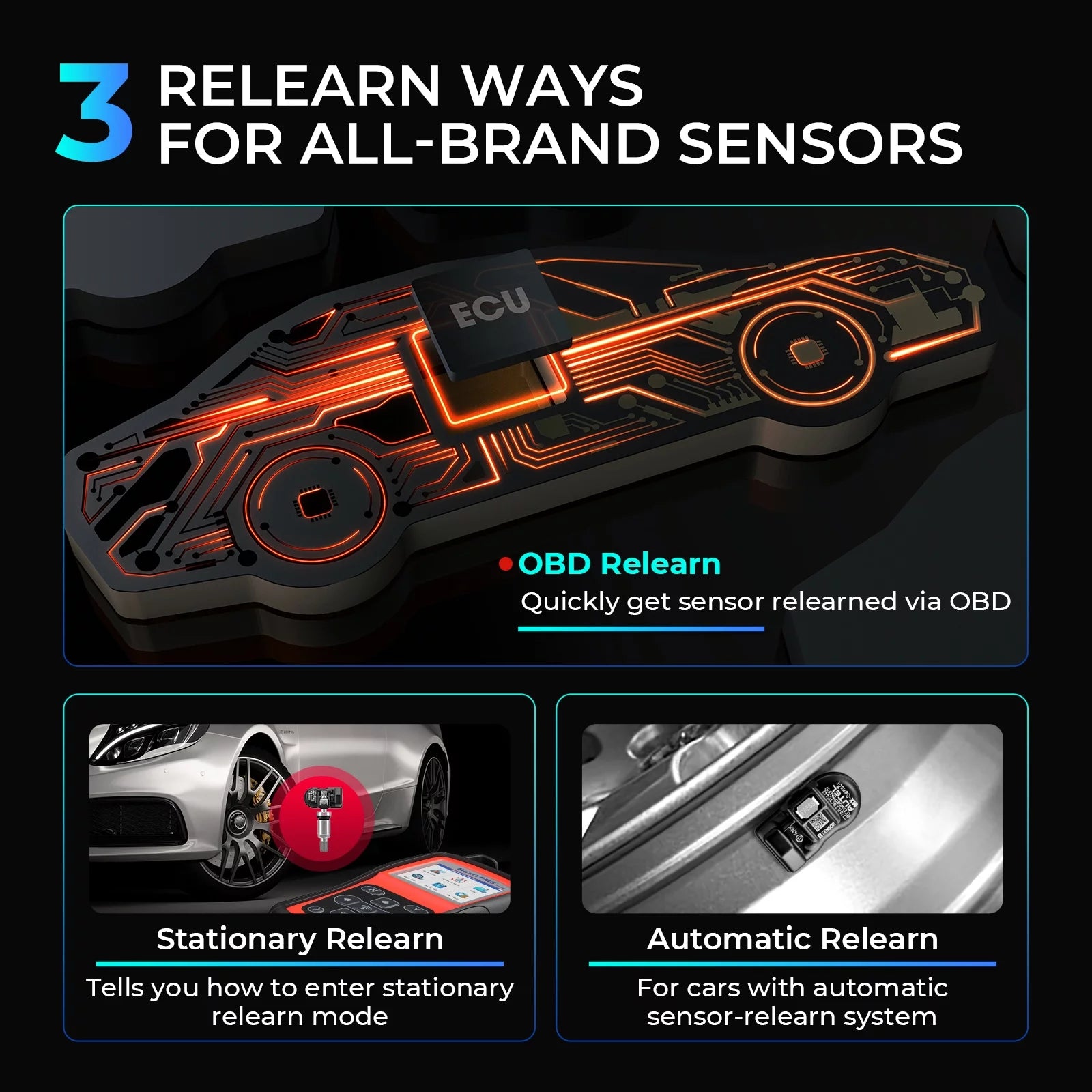 TPMS Programming Tool with Relearn and Diagnostic Scan Functions H7528