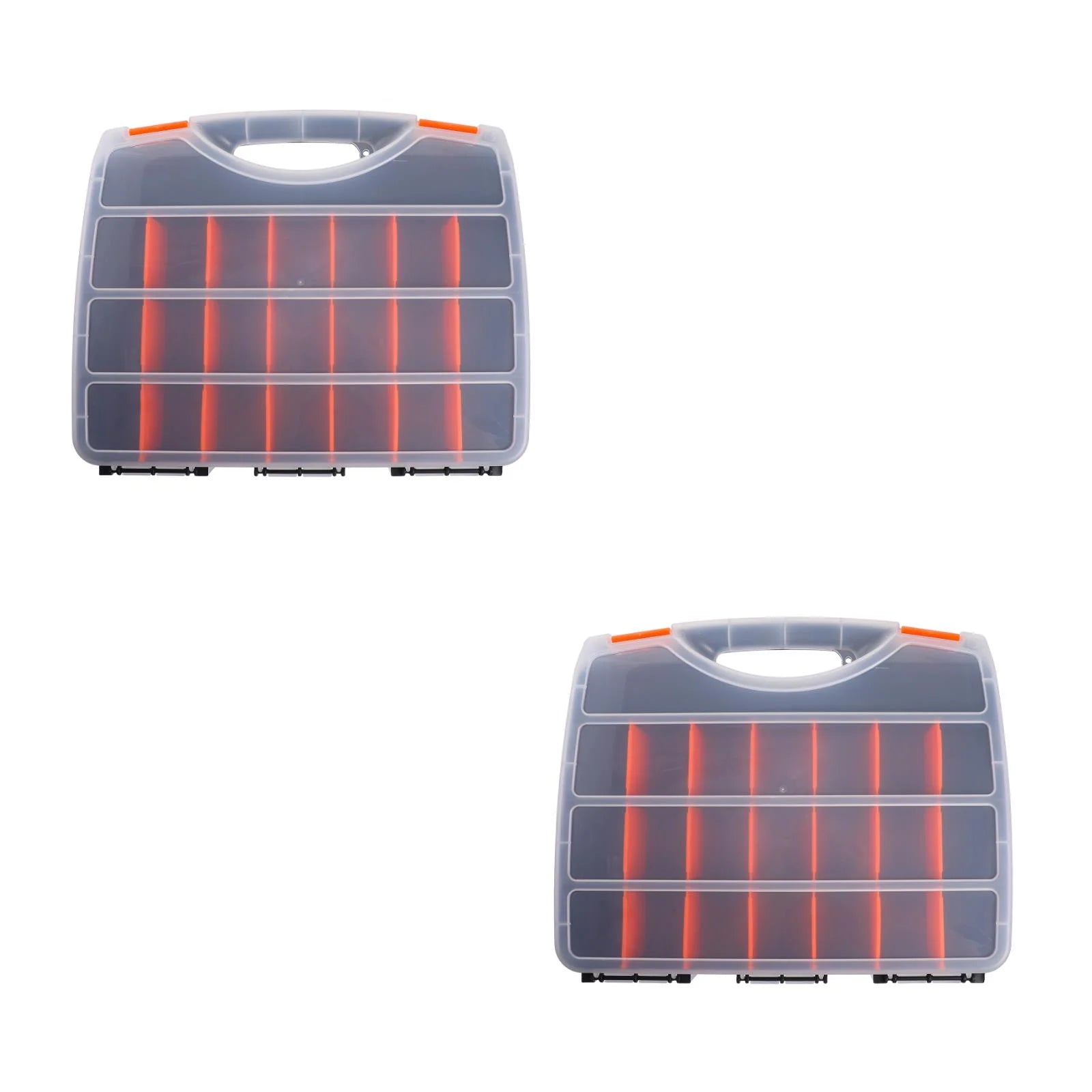 Screw Tool Organizer with Removable Dividers, Impact Resistant Storage Bins R254727