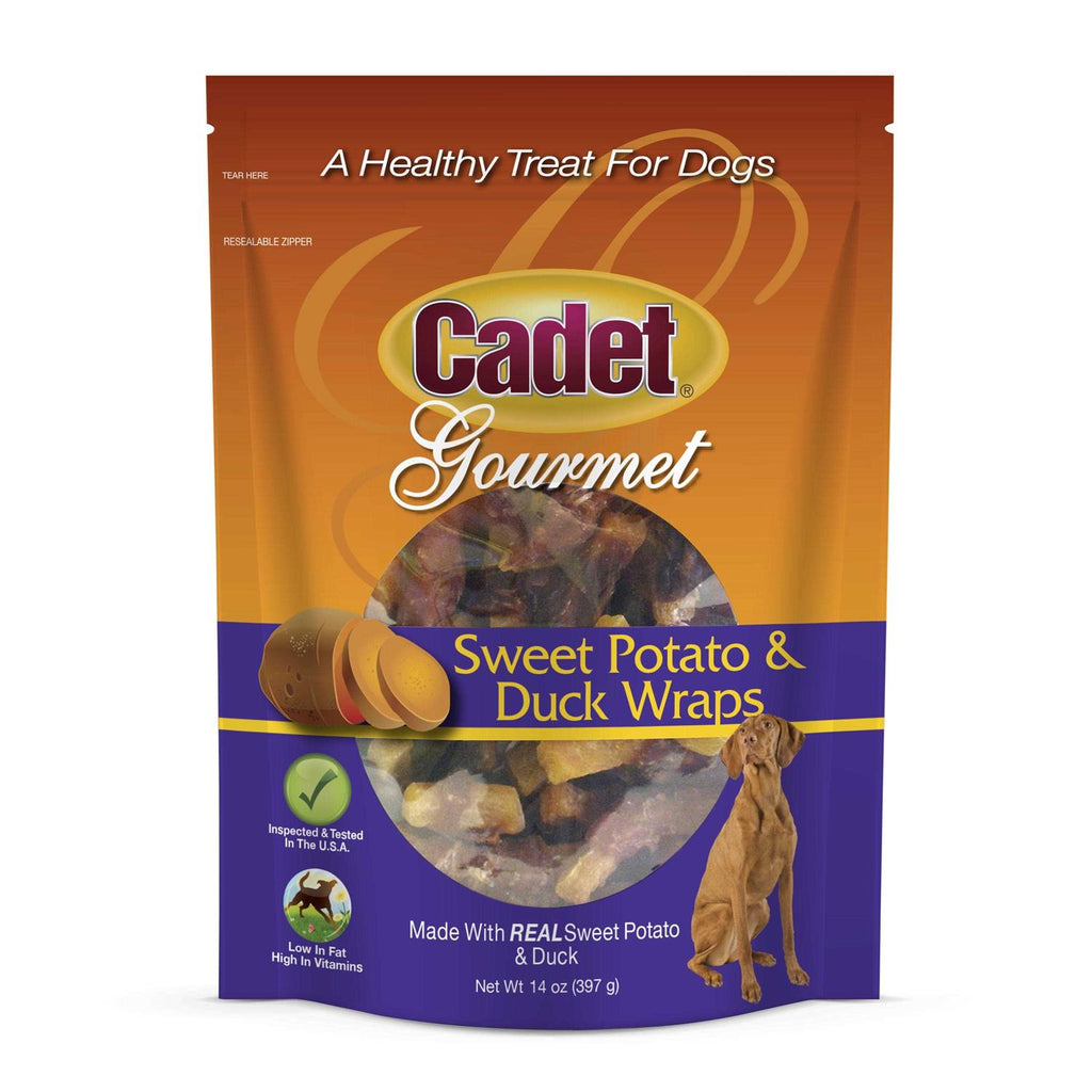 Cadet Sweet Potato &amp; Duck Wraps Dog Treats - Pet Supplies online store