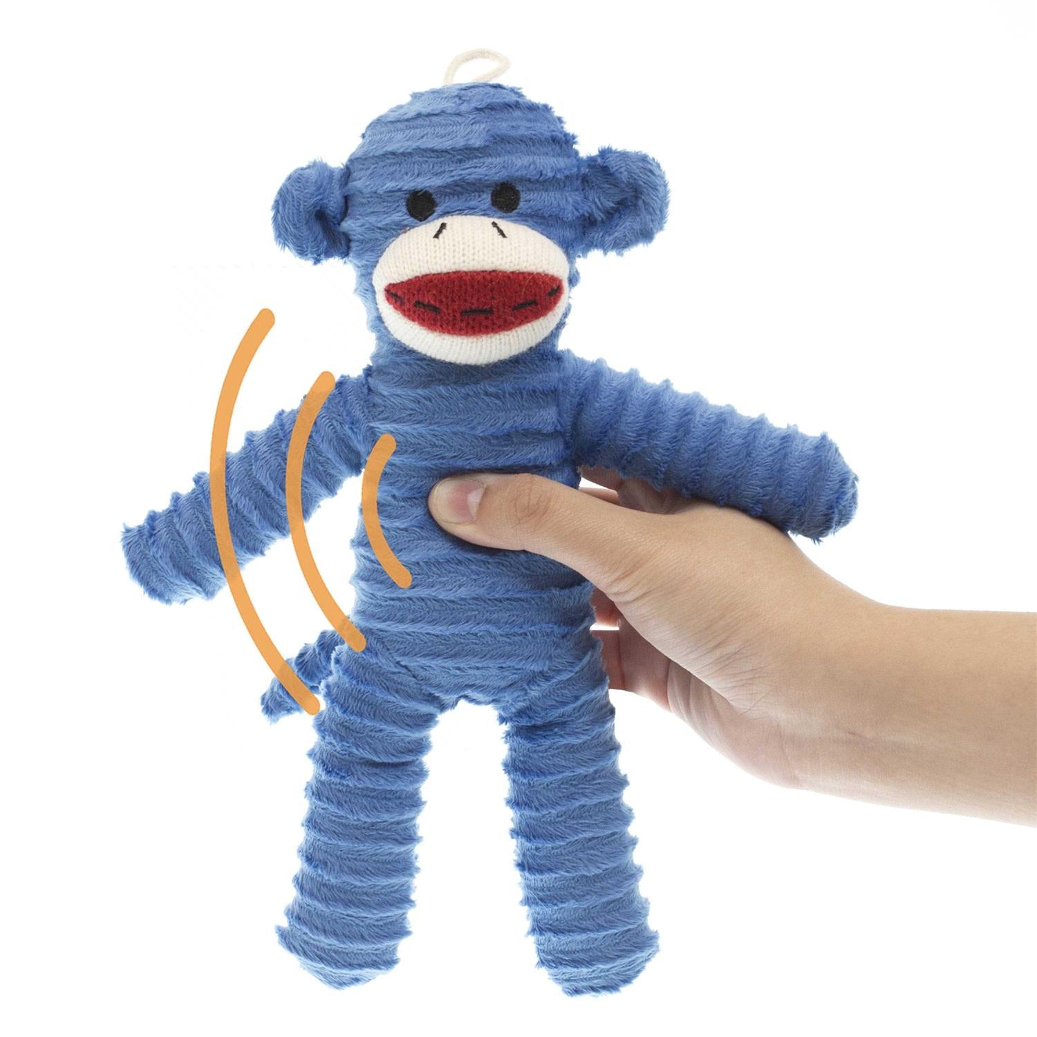 Sock Monkey Dog Toy X968393