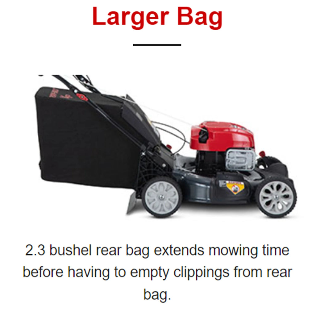 Self-Propelled Gas Lawn Mower, 21-Inch Deck I316