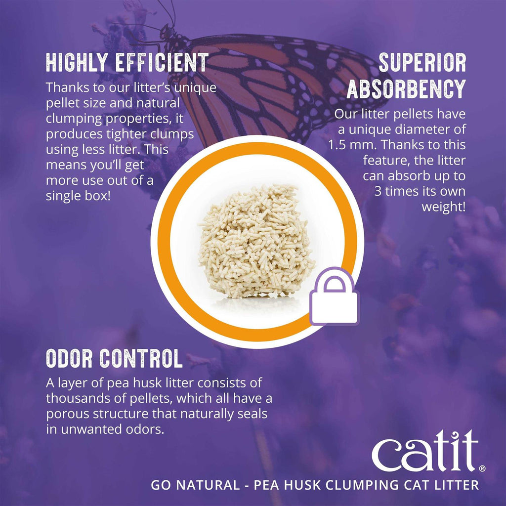 Pea Husk Clumping Cat Litter G21620