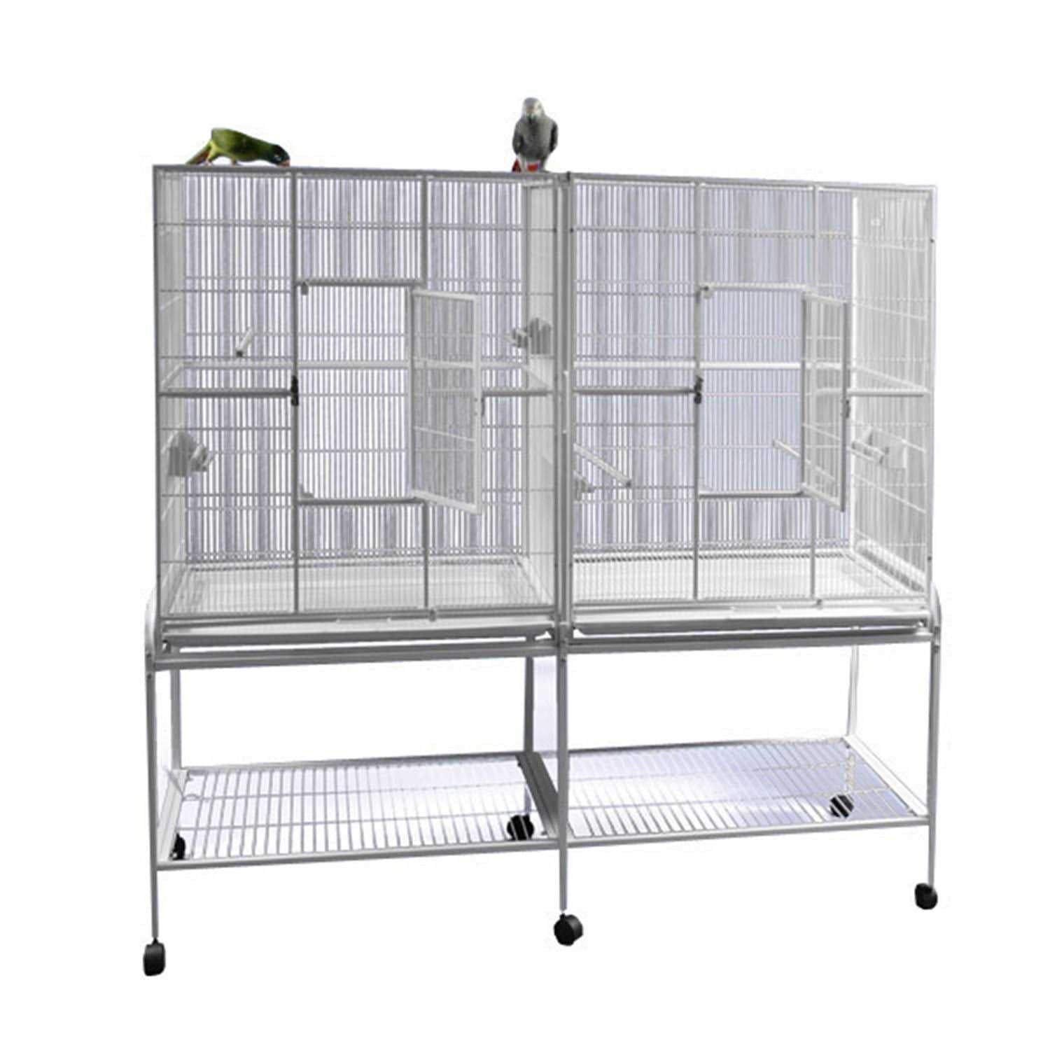 Double Flight Cage with Divider B10359