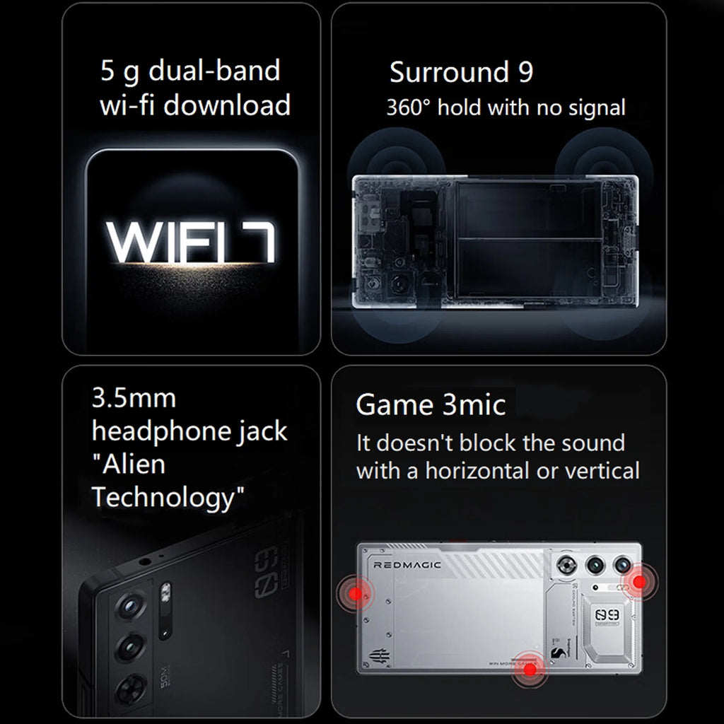 Gaming Smartphone, 120Hz AMOLED, 16GB+512GB, Unlocked G513