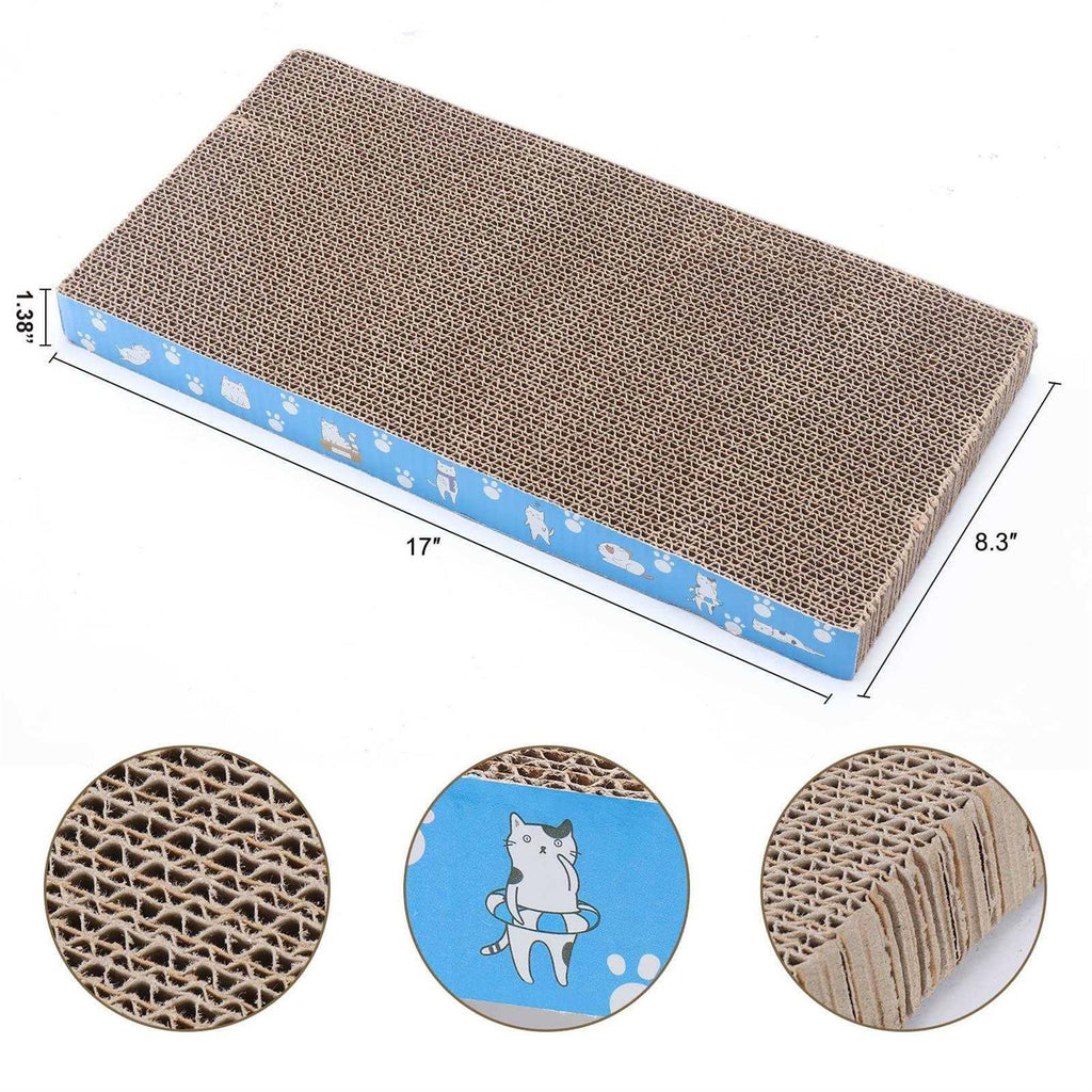 Cat Scratch Pad Cardboard, Reversible, 5 Pack U909