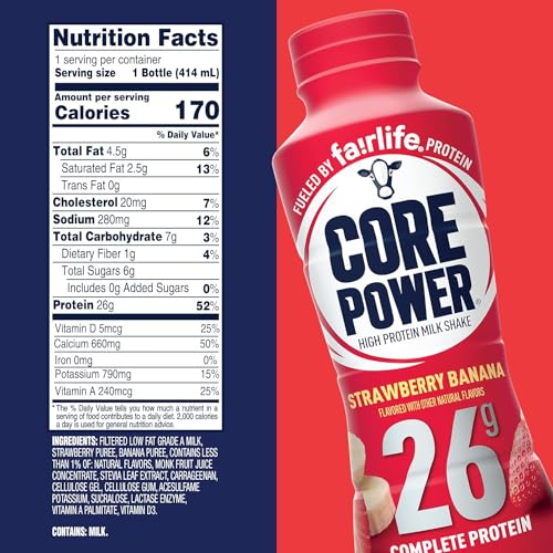 Protein Shake Variety Pack with Neoprene Sleeve, 10 Count V75544