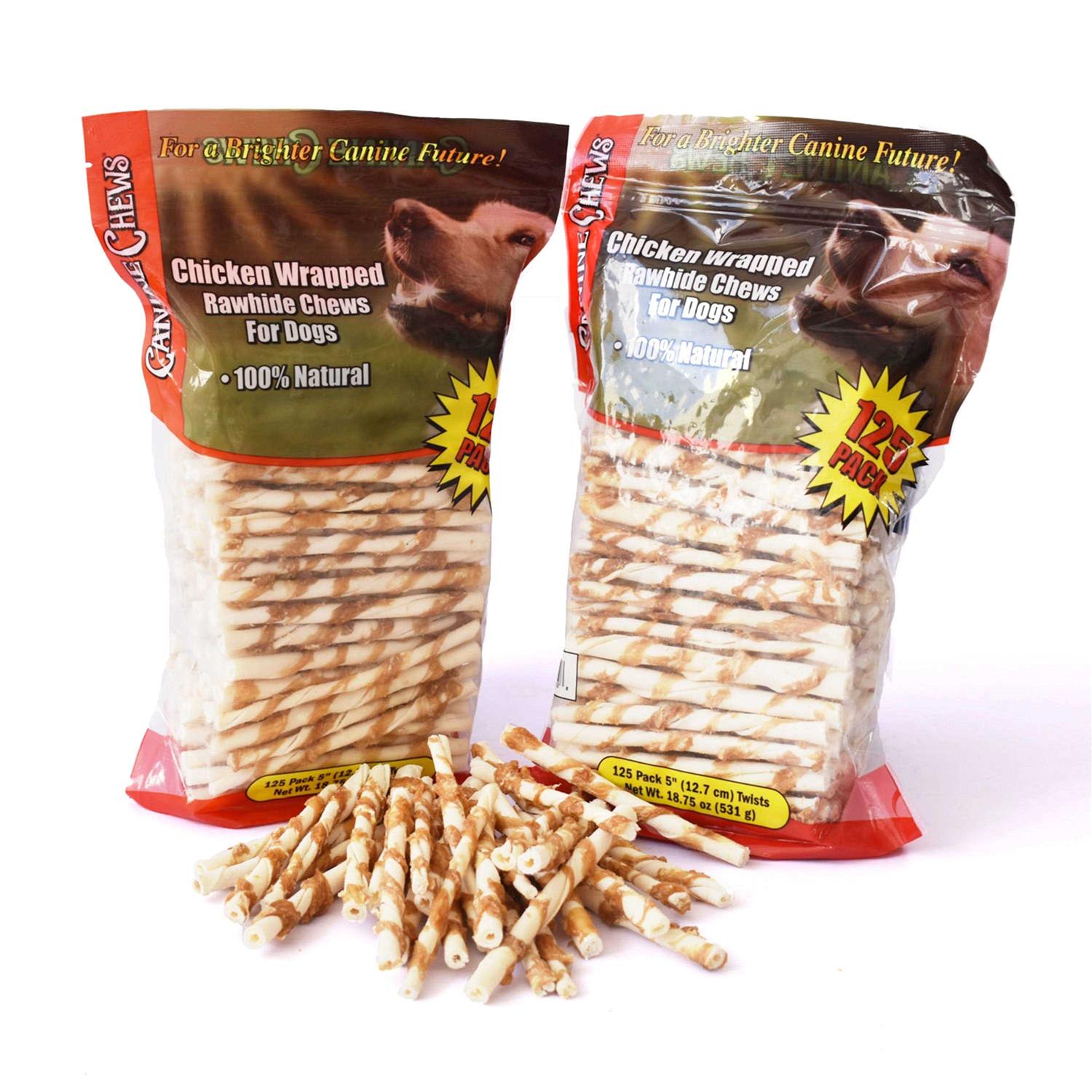 Chicken Wrapped Rawhide Chews for Dogs O631