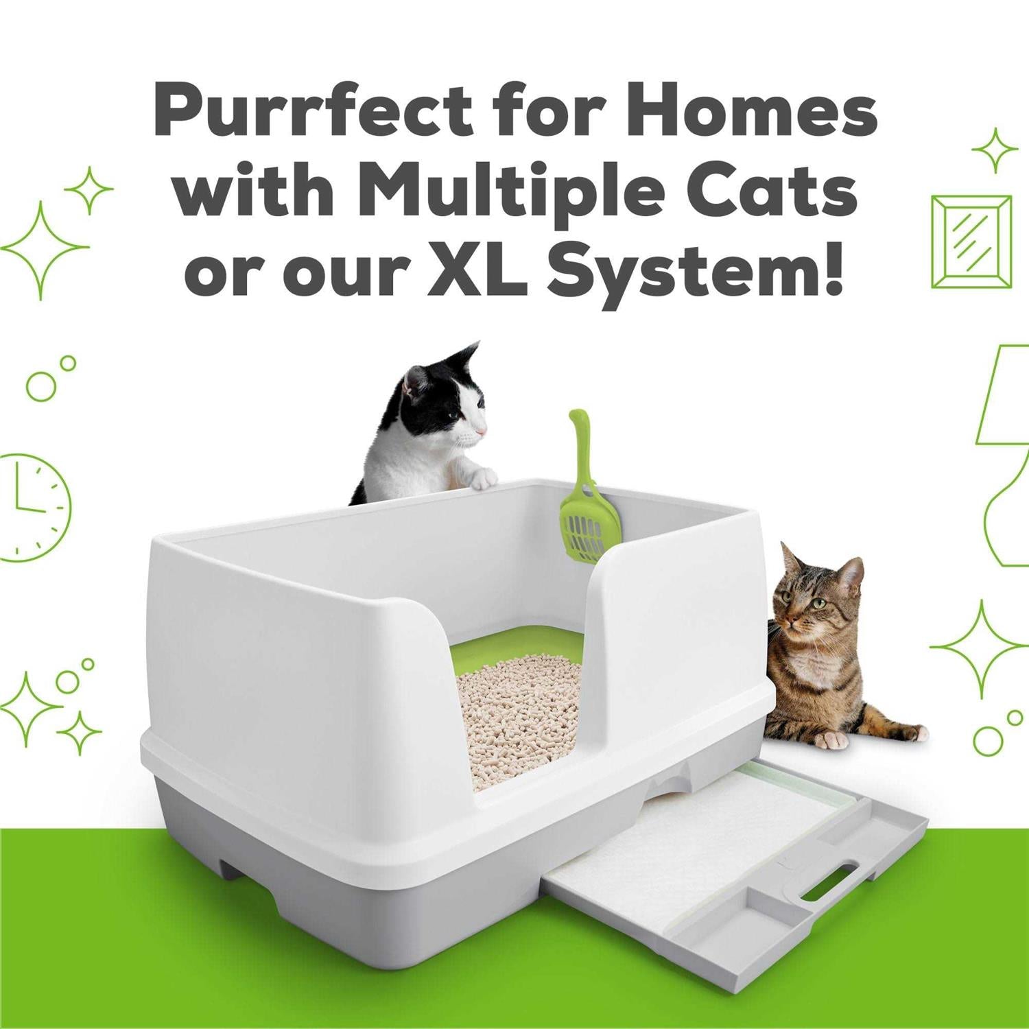 Cat Pads & Litter Pellets Bundle Pack F446
