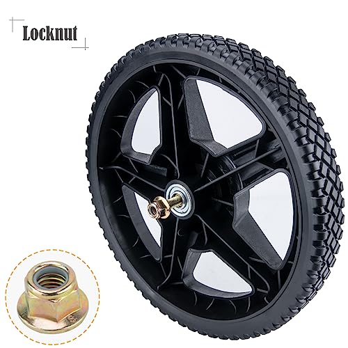 Lawn Mower Wheels 6 Inch (2-Pack) with Bearings and Hardware F277296