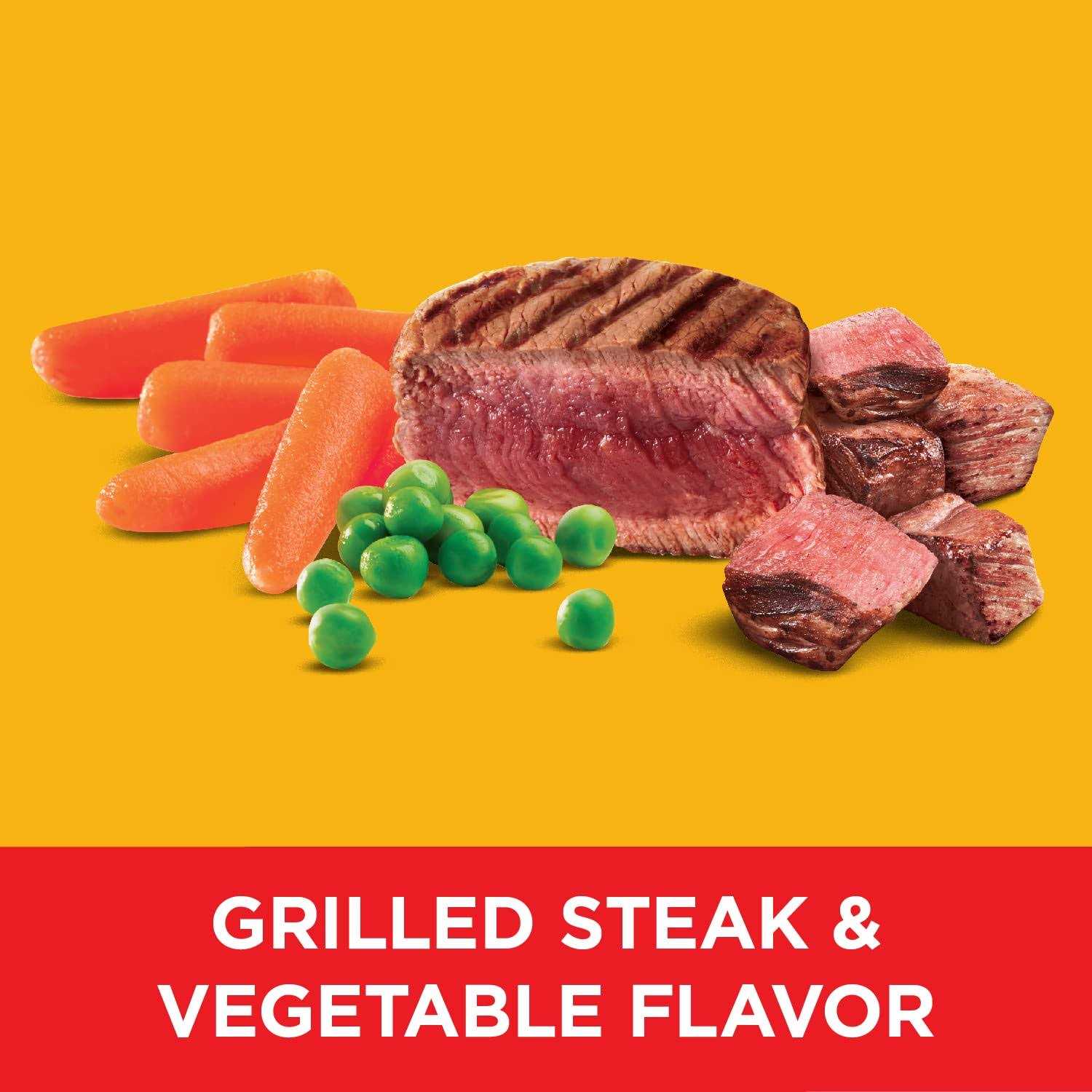 Adult Dry Dog Food Steak & Vegetable U866