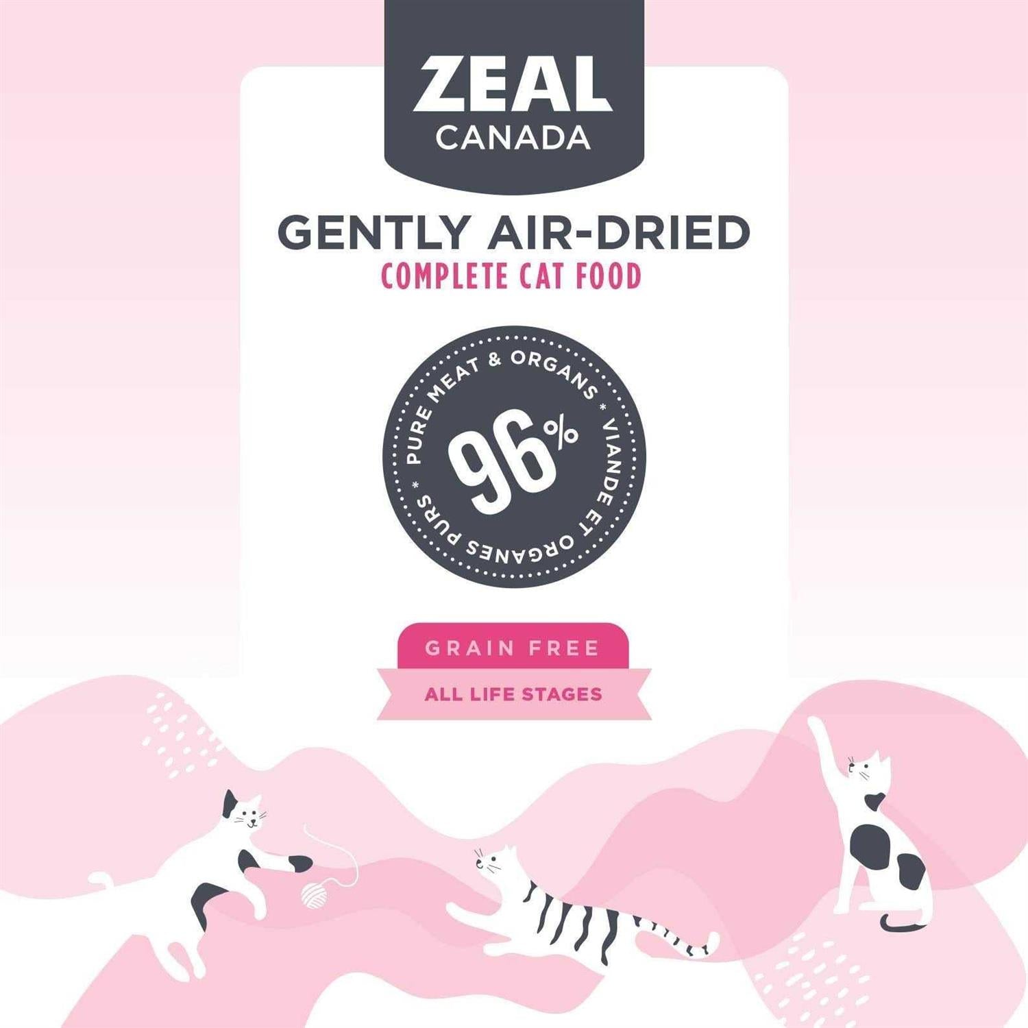 Grain-Free Air-Dried Cat Food Salmon & Turkey Recipe V69789