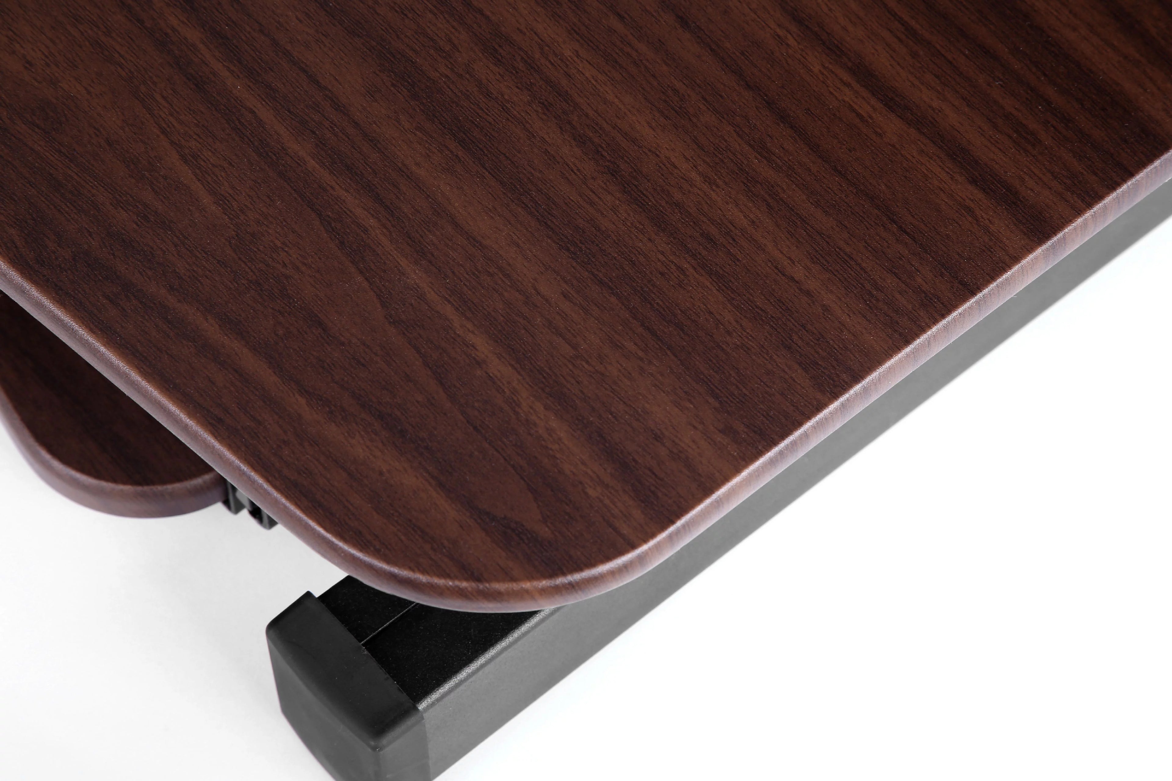 Height Adjustable Sit to Stand Electric Desk Converter, 2-Tier Design with Large Upper Work Surface and Keyboard Tray M456286
