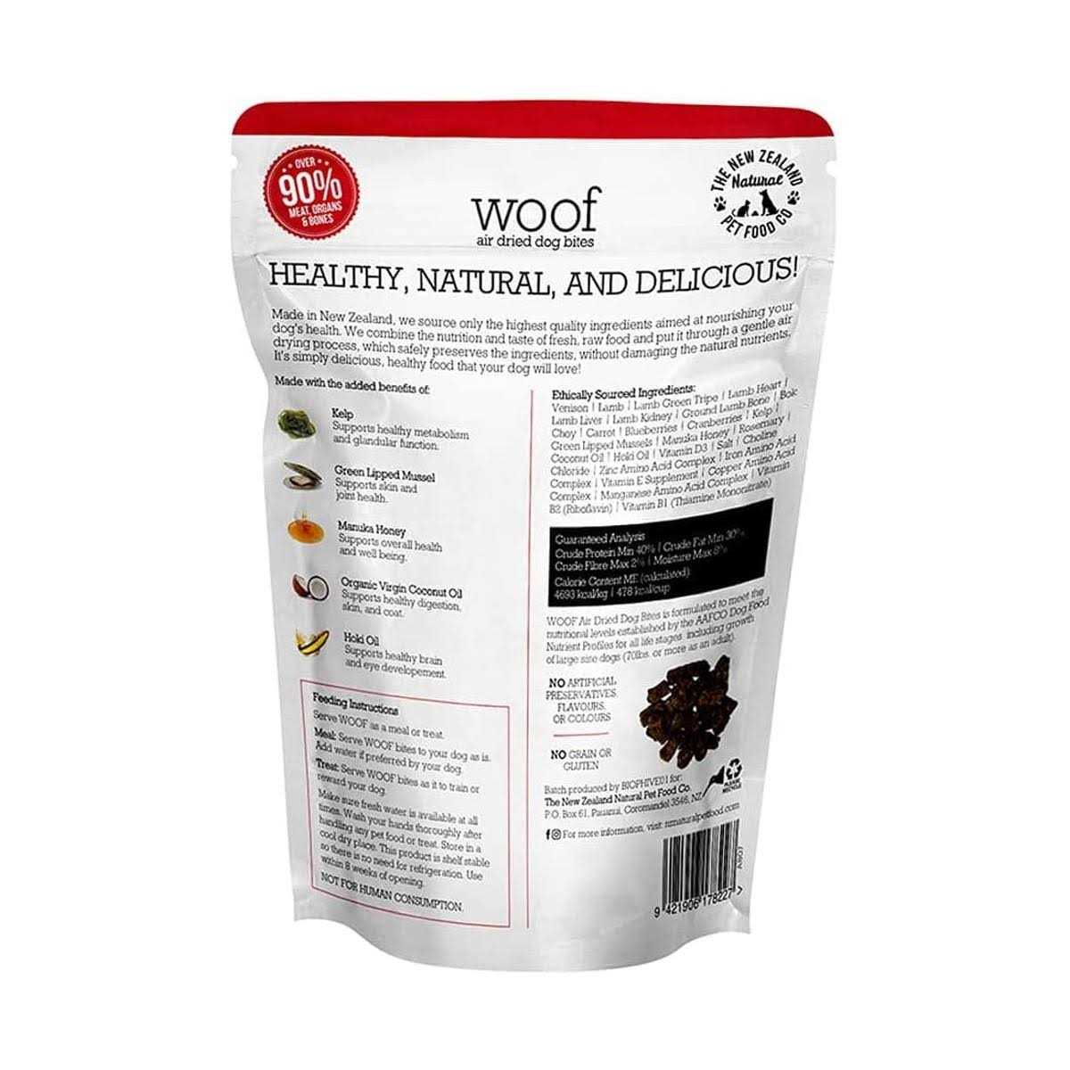 Air Dried Venison Dog Food G128