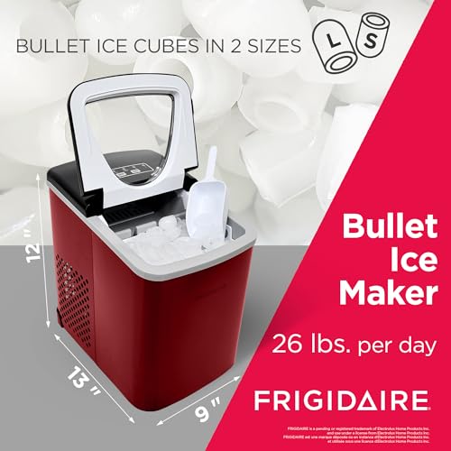 Countertop Ice Maker, Compact, 26 lbs per Day, Stainless Y316520