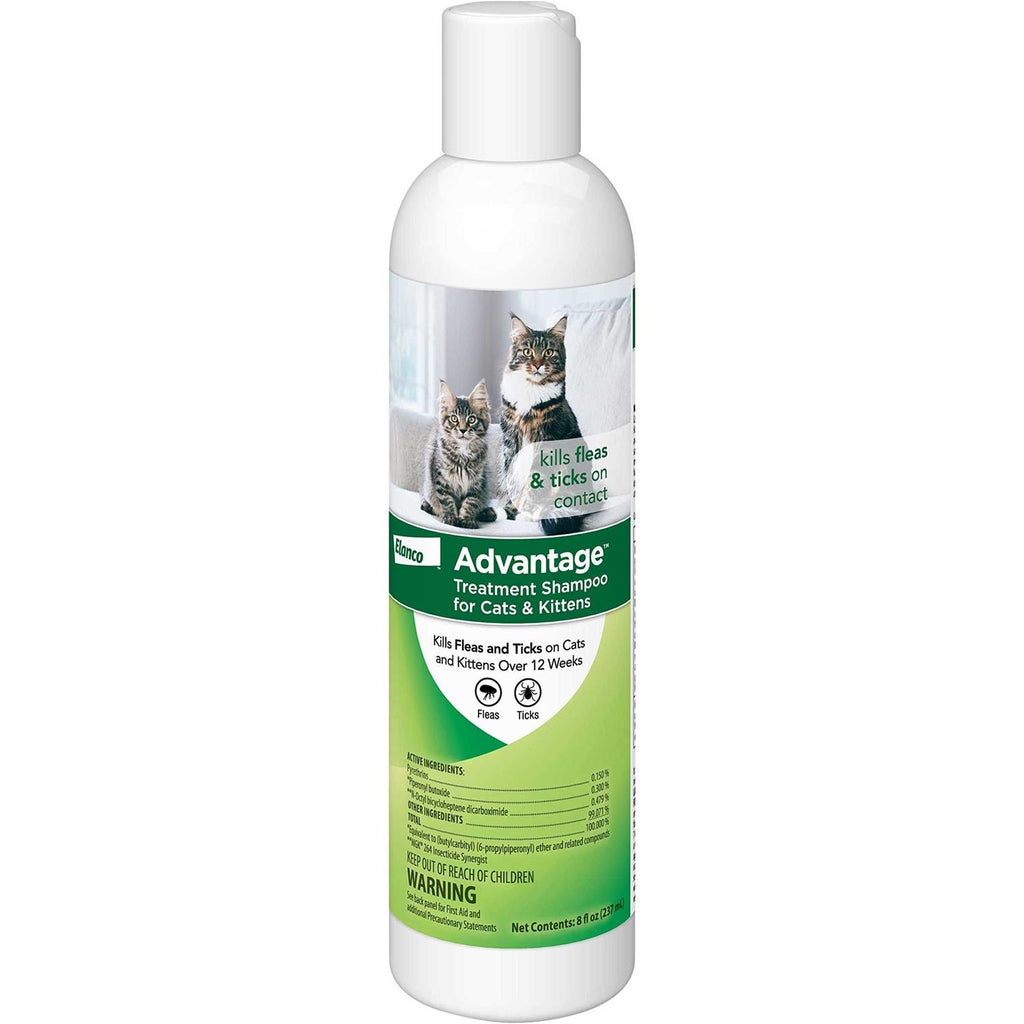 Advantage Flea &amp; Tick Treatment Shampoo for Cats &amp; Kittens - Pet Supplies online store