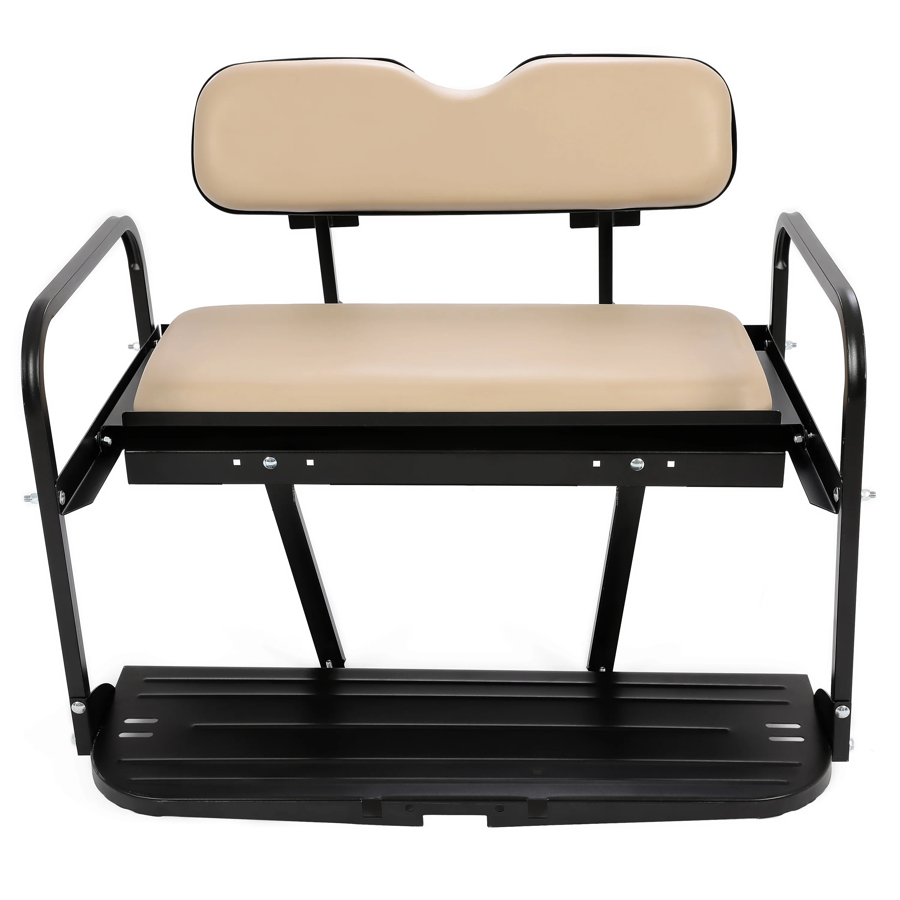 Rear Back Seat Kit for EZGO Marathon Golf Cart Tan Flip Folding Y93656