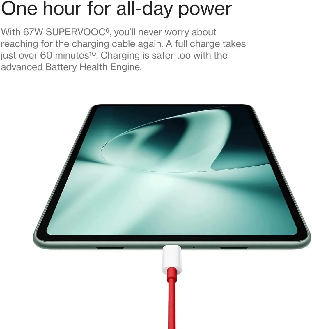Tablet 11.61" LCD Display, 8GB RAM, 128GB Storage, 144Hz Refresh Rate E9837