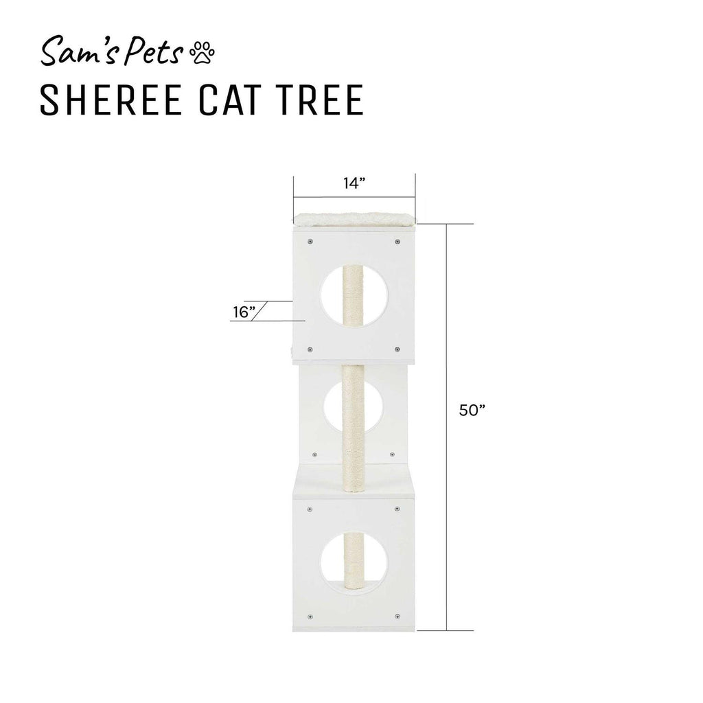 White Cat Tree Z698441