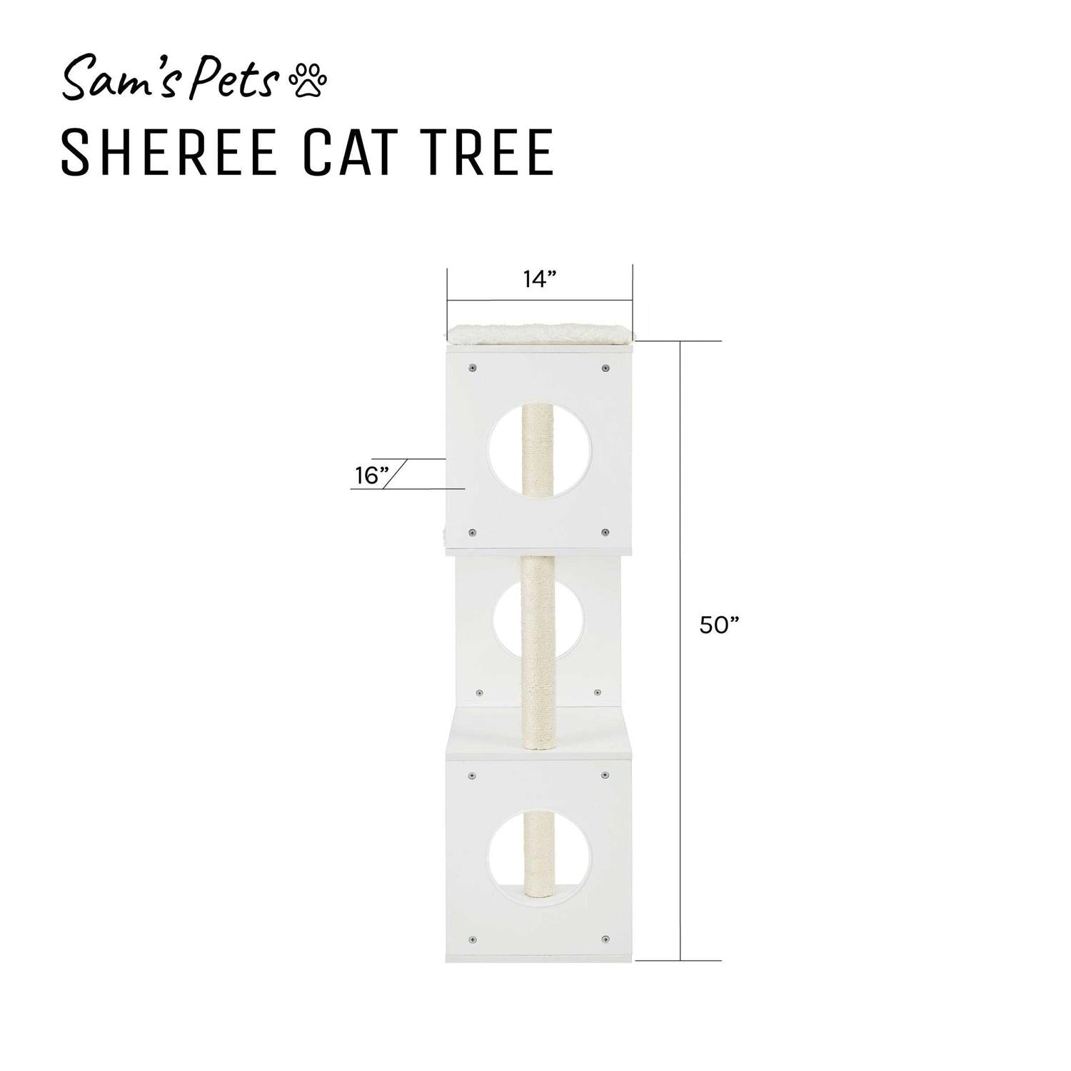 White Cat Tree Z698441