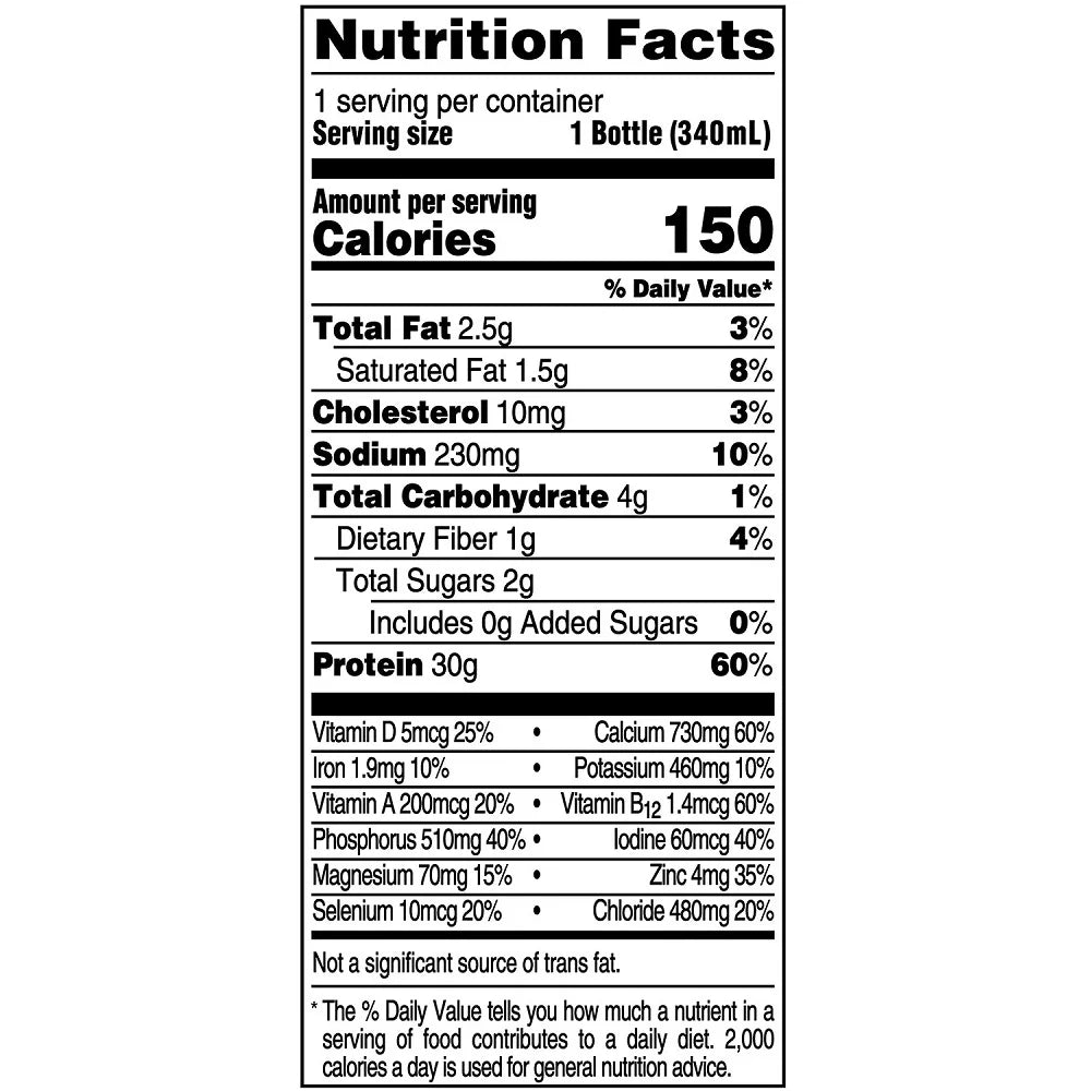 Chocolate Protein Shake 11.5 fl oz 12 Pack A1772